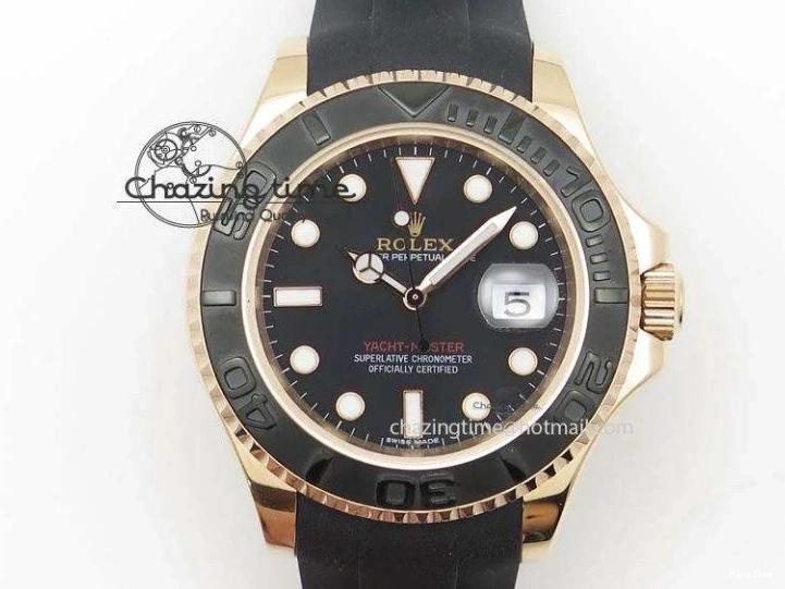 MiroTime 0203 Daytona 126538TBR EWEF 1:1 Best Edition 904L Steel YG Crystal Dial Diamonds Bezel on Black Rubber Strap SH OdorResistant 463